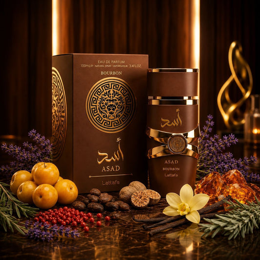 Asad Bourbon Lattafa - Perfumes Masculino