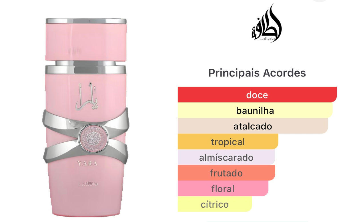 Perfume Yara Lattafa Feminino 100ml