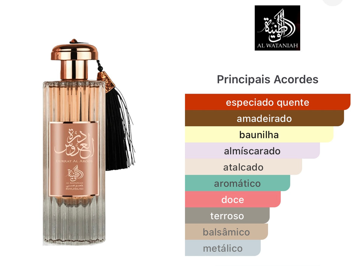 Durrat Al Aroos Al Wataniah Eau de Parfum - Perfume Feminino 85ml
